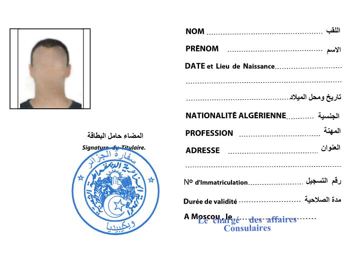 Perte carte grise algérie